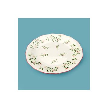 Evidea Kitchen Gonca Porselen Renkli 20 cm Tatlı Tabağı