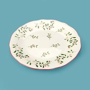 Evidea Kitchen Gonca Porselen Renkli 20 cm Tatlı Tabağı