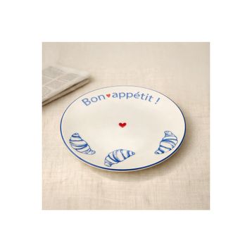 Evidea Kitchen Kruvasan Porselen 19 cm Tatlı Tabağı