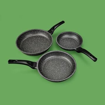 Evidea Kitchen Nirvana 20+24+28 cm Antrasit 3 Parça Tava Seti