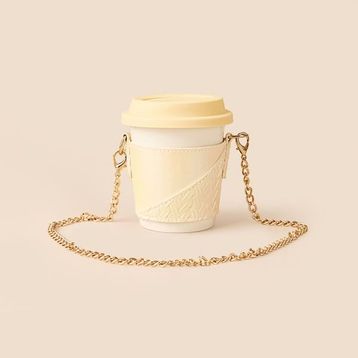 Evidea Kitchen Zincir Askılı Beyaz 300 ml Seramik Mug