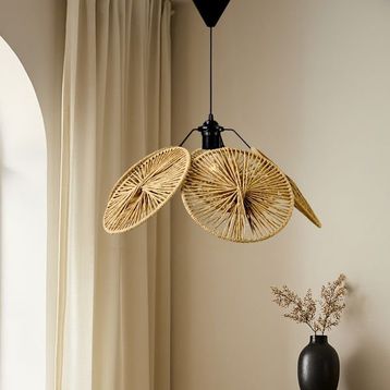 Evidea Lighting Krona Kahverengi 24x48x48 cm Sarkıt