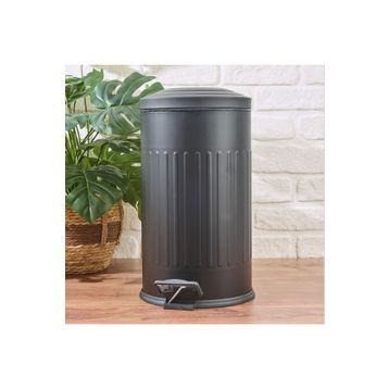 Evidea Living Vintage Siyah 16 lt Çöp Kovası