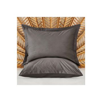 Evidea Oxford Soft Basic Antrasit 50x70 cm 2'li Yastık Kılıfı