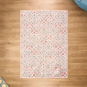 Evidea Pjanta Ekru 160x230 cm Soft Makine Halısı