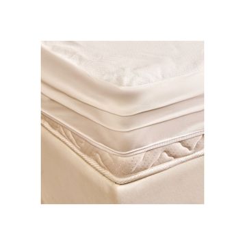 Evidea Soft 160x200 cm Beyaz Kapitoneli Sıvı Geçirmez Fitted Çift Kişilik Alez
