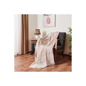Evidea Soft 180x210 cm Bej Koltuk Örtüsü