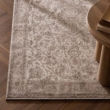 Evidea Soft Adave Koyu Bej 160x230 cm Makine Halısı