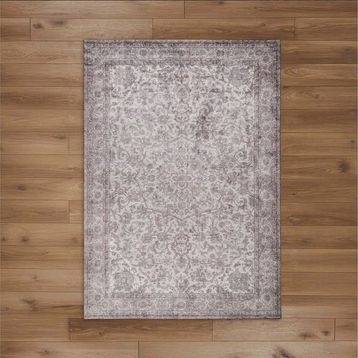 Evidea Soft Adave Koyu Bej 160x230 cm Makine Halısı