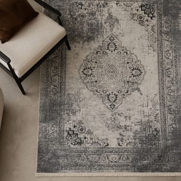 Evidea Soft Allon Gri 160x230 cm Halı