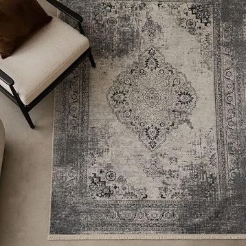 Evidea Soft Allon Gri 160x230 cm Halı