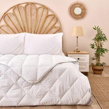 Evidea Soft Antistress Beyaz 155x215 cm Tek Kişilik Yorgan