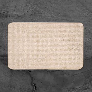 Evidea Soft Artos Bej 60x100 cm + 50x60 cm 2'li Banyo Paspası