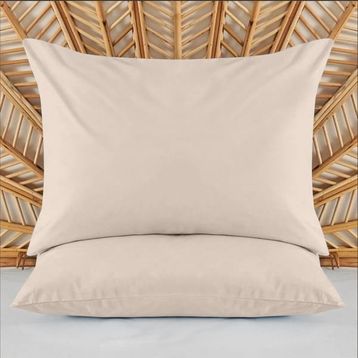 Evidea Soft Basic Bej 50x70 cm 2'li Yastık Kılıfı