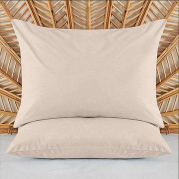 Evidea Soft Basic Bej 50x70 cm 2'li Yastık Kılıfı