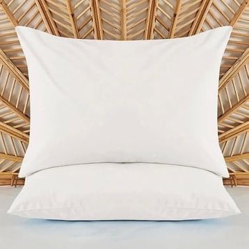 Evidea Soft Basic Beyaz 50x70 cm 2'li Yastık Kılıfı