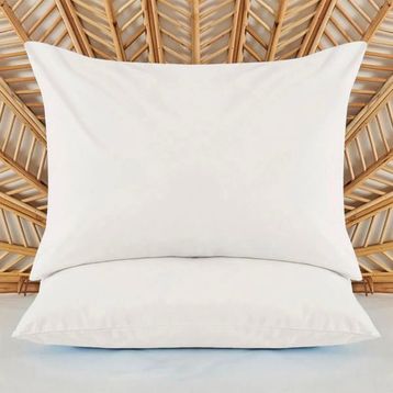 Evidea Soft Basic Beyaz 50x70 cm 2'li Yastık Kılıfı