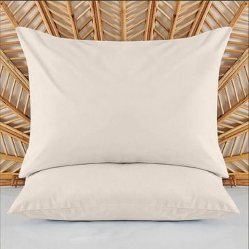 Evidea Soft Basic Ekru 50x70 cm 2'li Yastık Kılıfı