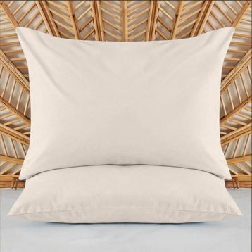 Evidea Soft Basic Ekru 50x70 cm 2'li Yastık Kılıfı