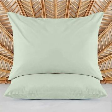 Evidea Soft Basic Yeşil 50x70 cm 2'li Yastık Kılıfı