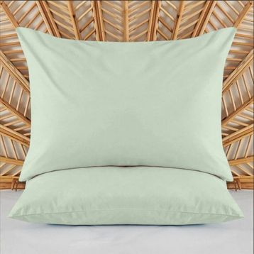 Evidea Soft Basic Yeşil 50x70 cm 2'li Yastık Kılıfı