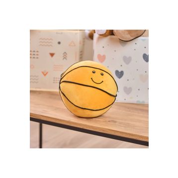Evidea Soft Basket Topu Figürlü Turuncu 32x32 cm Yastık