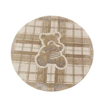 Evidea Soft Bear Bej 120x120 cm Halı