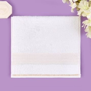 Evidea Soft Golden Star Blank Ekru 30x50 cm El Havlusu