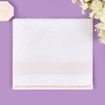 Evidea Soft Golden Star Blank Ekru 30x50 cm El Havlusu