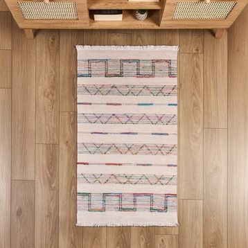 Evidea Soft Kingstone 80x150 cm Renkli Kilim