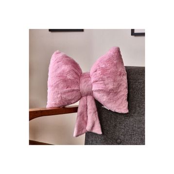 Evidea Soft Kurdele Figürlü Pembe 40x30 cm Yastık