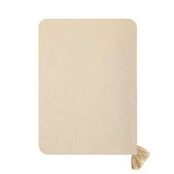 Evidea Soft Lole Bej 50x150 cm Püsküllü Runner