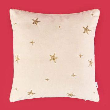 Evidea Soft Luna Ekru 45x45 cm Kırlent