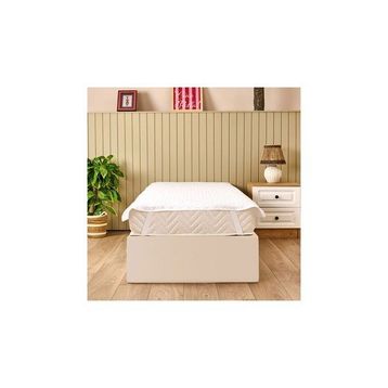 Evidea Soft Nando 100x200 cm Beyaz Basic Lastikli Alez