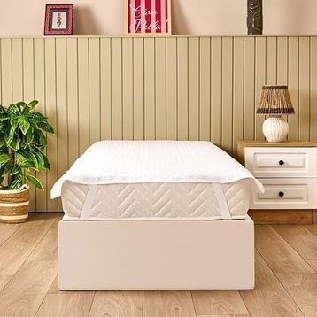 Evidea Soft Nando 100x200 cm Beyaz Basic Lastikli Alez