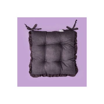 Evidea Soft Nora 40x40 cm Antrasit Sandalye Minderi