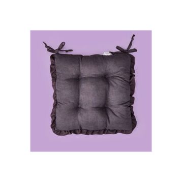Evidea Soft Nora 40x40 cm Antrasit Sandalye Minderi