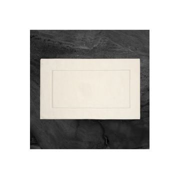 Evidea Soft Pete Beyaz 60x100 cm + 50x60 cm 2'li Banyo Paspası