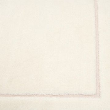 Evidea Soft Pete Beyaz 60x100 cm + 50x60 cm 2'li Banyo Paspası