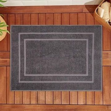 Evidea Soft Premium Antrasit 50x70 cm Ayak Havlusu