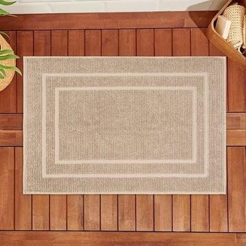 Evidea Soft Premium Bej 50x70 cm Ayak Havlusu