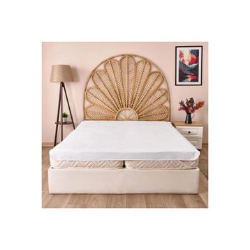 Evidea Soft Sane 160x200 cm Beyaz Basic Çift Kişilik Sıvı Geçirmez Lastikli Alez