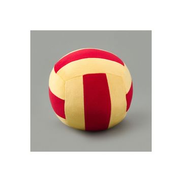 Evidea Soft Voleybol Topu Figürlü Kırmızı Sarı 20 cm Yastık