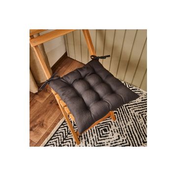 Evidea Traum Soft Antrasit 40x40 cm Sandalye Minderi