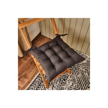 Evidea Traum Soft Antrasit 40x40 cm Sandalye Minderi