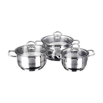 Evimsaray S-1164 Asude 6 Parça Mini Tencere Seti