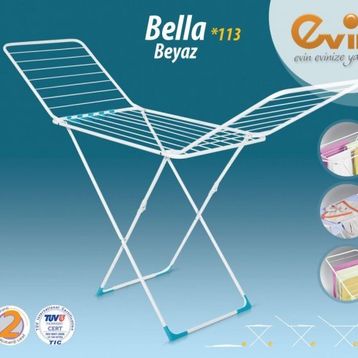 Evin Bella Beyaz Çamaşır Kurutmalık