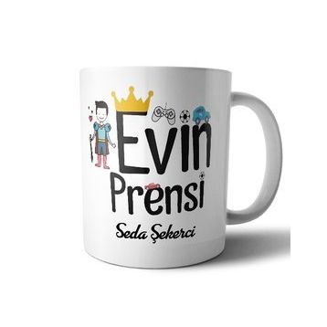 Evin Prensi Kişiye Özel Kupa Bardak