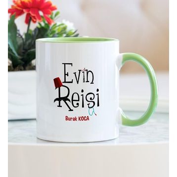 Evin Reisi Yeşil Kupa Bardak