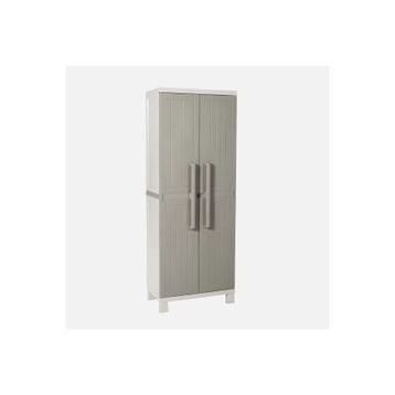 Evinizin Atölyesi 65x37x173 cm 2 Kapılı Plastik Banyo Dolabı